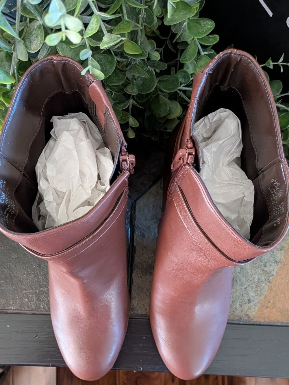 NWT! Naturalizer Lottie Ankle Booties in CAPPACINO Size 9.5 - Picture 6 of 7